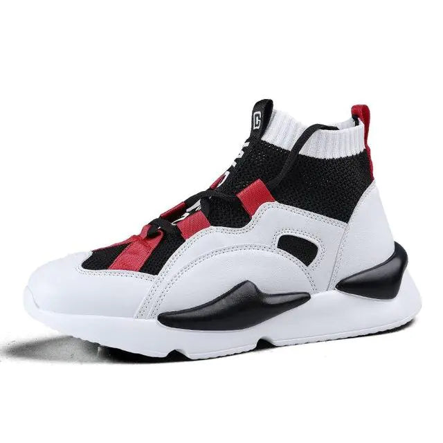 Unisex Breathable Luminous Mesh Basketball Sneakers