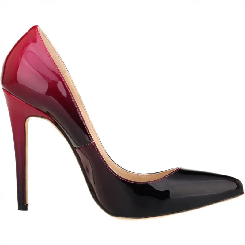 Lolantifeng Spring/Summer Gradient Pointed High Heels