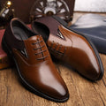 Breathable Leather Pointed Toe Men's Formal Shoes