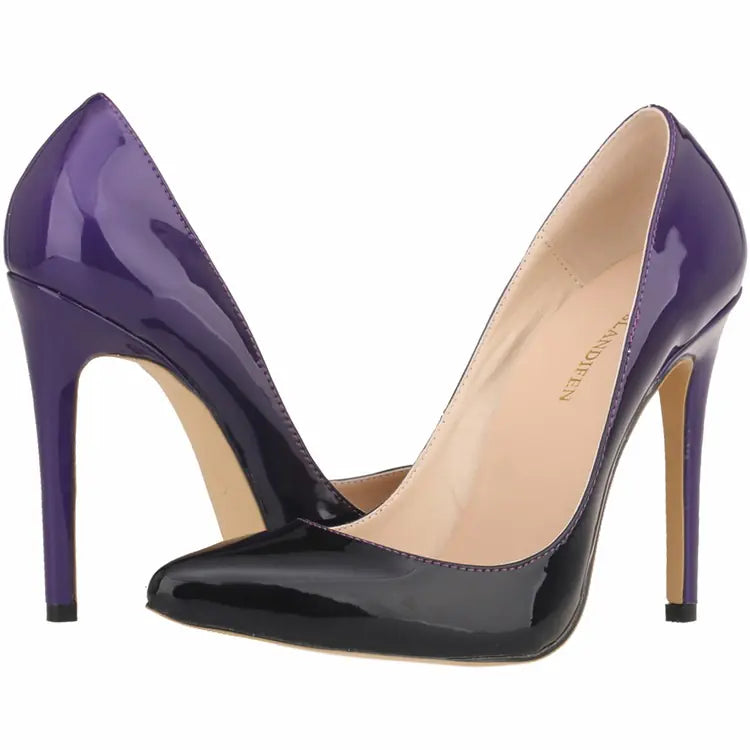 Lolantifeng Spring/Summer Gradient Pointed High Heels
