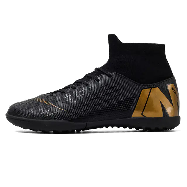 Men's High-Top Soccer Shoes in Bamboo Fiber Material
