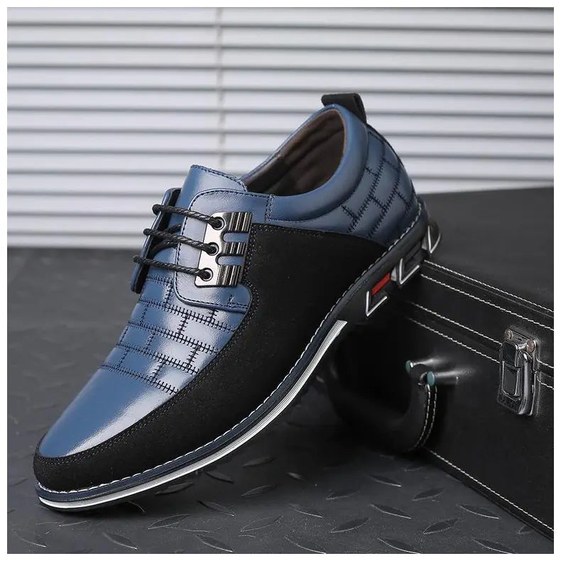 Embroidered Casual Men's Business Shoes