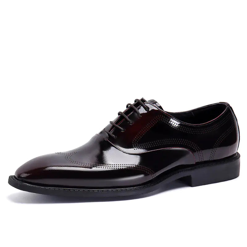 Men's British Leather Business Casual Shoes