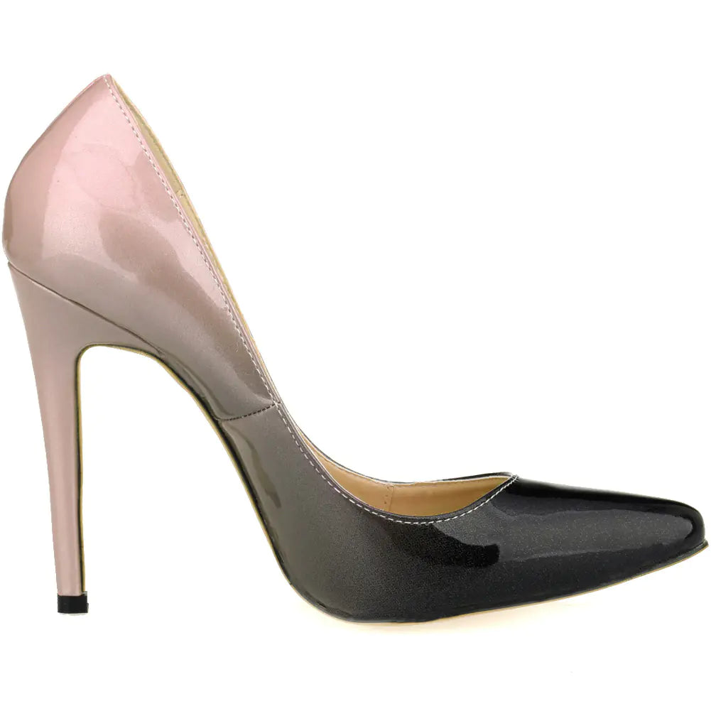 Lolantifeng Spring/Summer Gradient Pointed High Heels