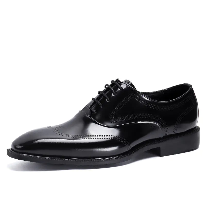 Men's British Leather Business Casual Shoes