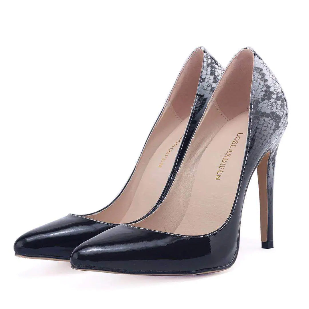 Lolantifeng Spring/Summer Gradient Pointed High Heels