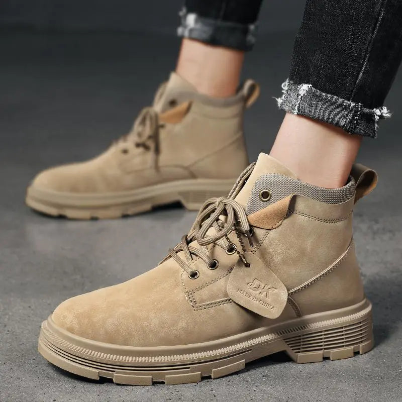 Men's Trendy British Style Martin Boots