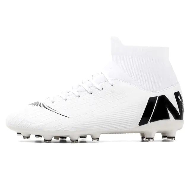 Men's High-Top Soccer Shoes in Bamboo Fiber Material