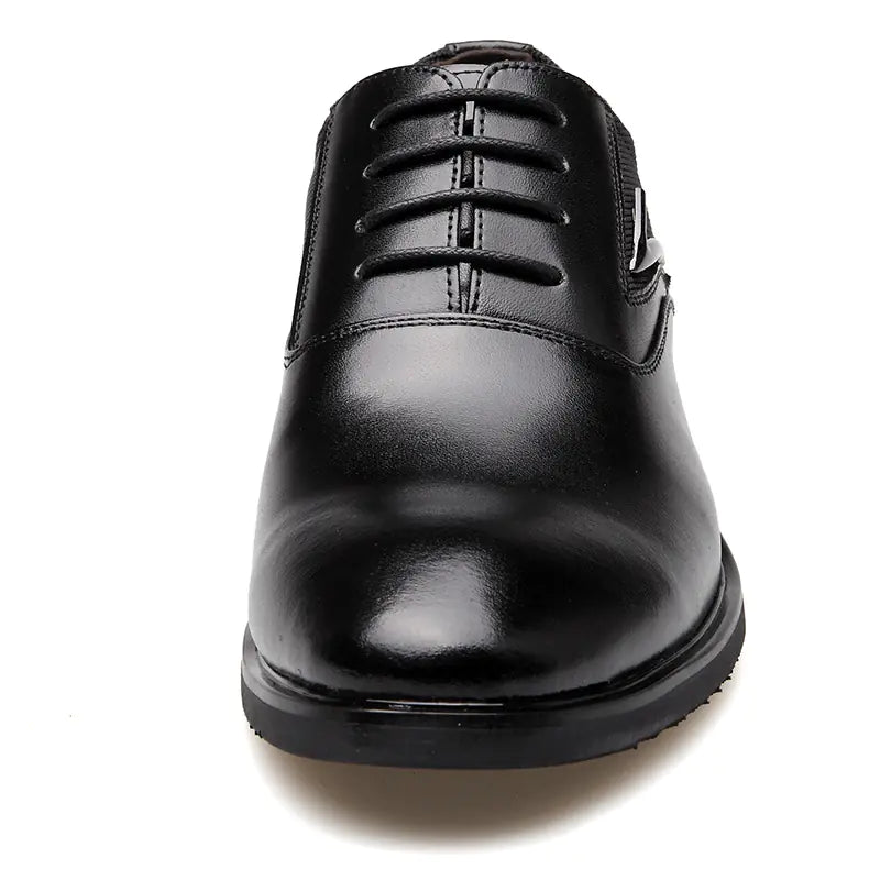 Breathable Leather Pointed Toe Men's Formal Shoes