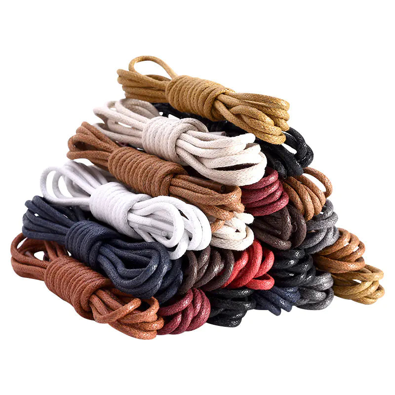 Wholesale Black Round Shoelaces for Men's and Women's Boots