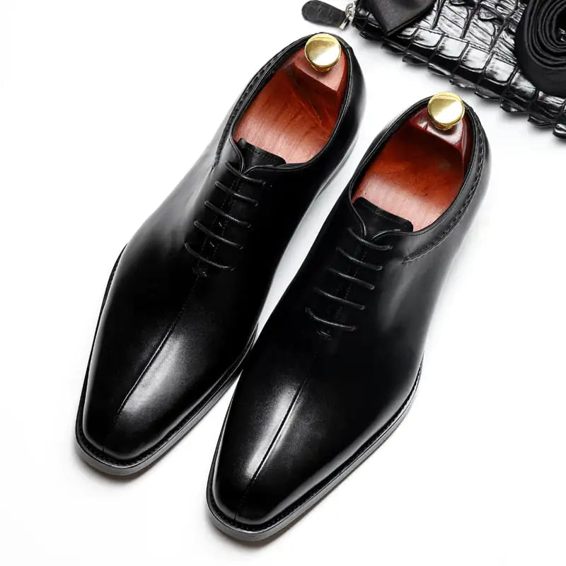 Korean Men's Business Formal Leather Wedding Shoes