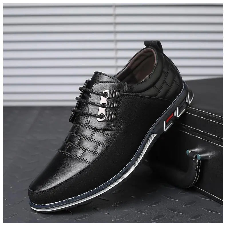 Embroidered Casual Men's Business Shoes
